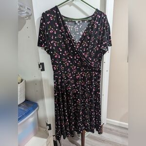 Tash and Sophie plum dress, size large